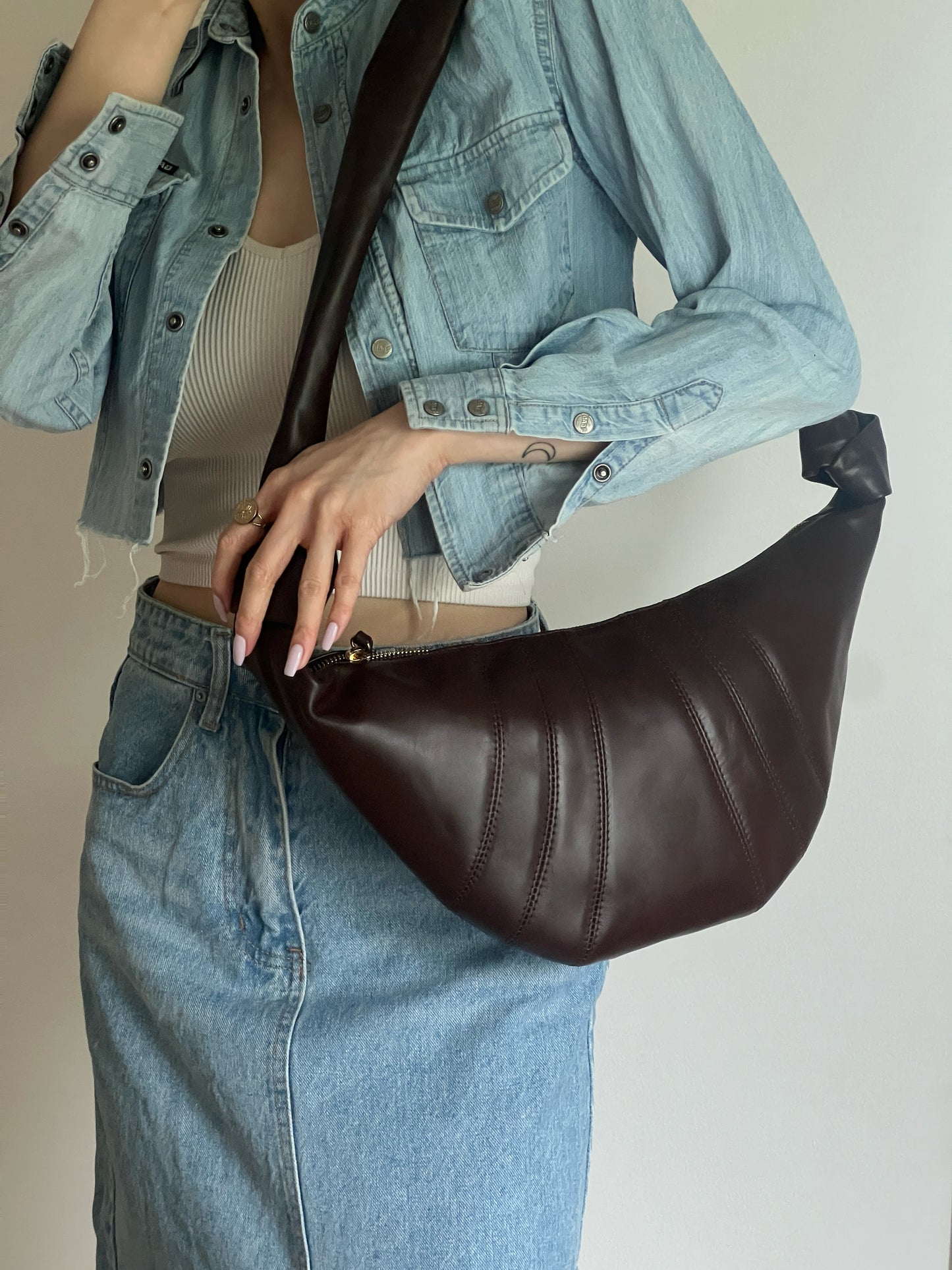 CHARLOTTE borsa a croissant