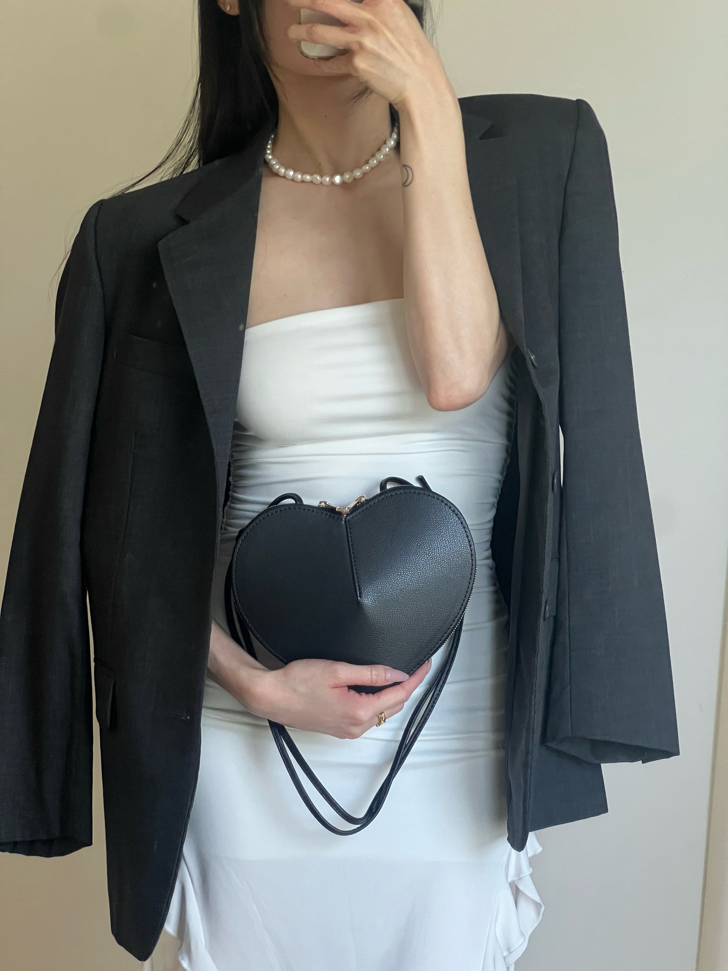 CHERIE heart shaped bag