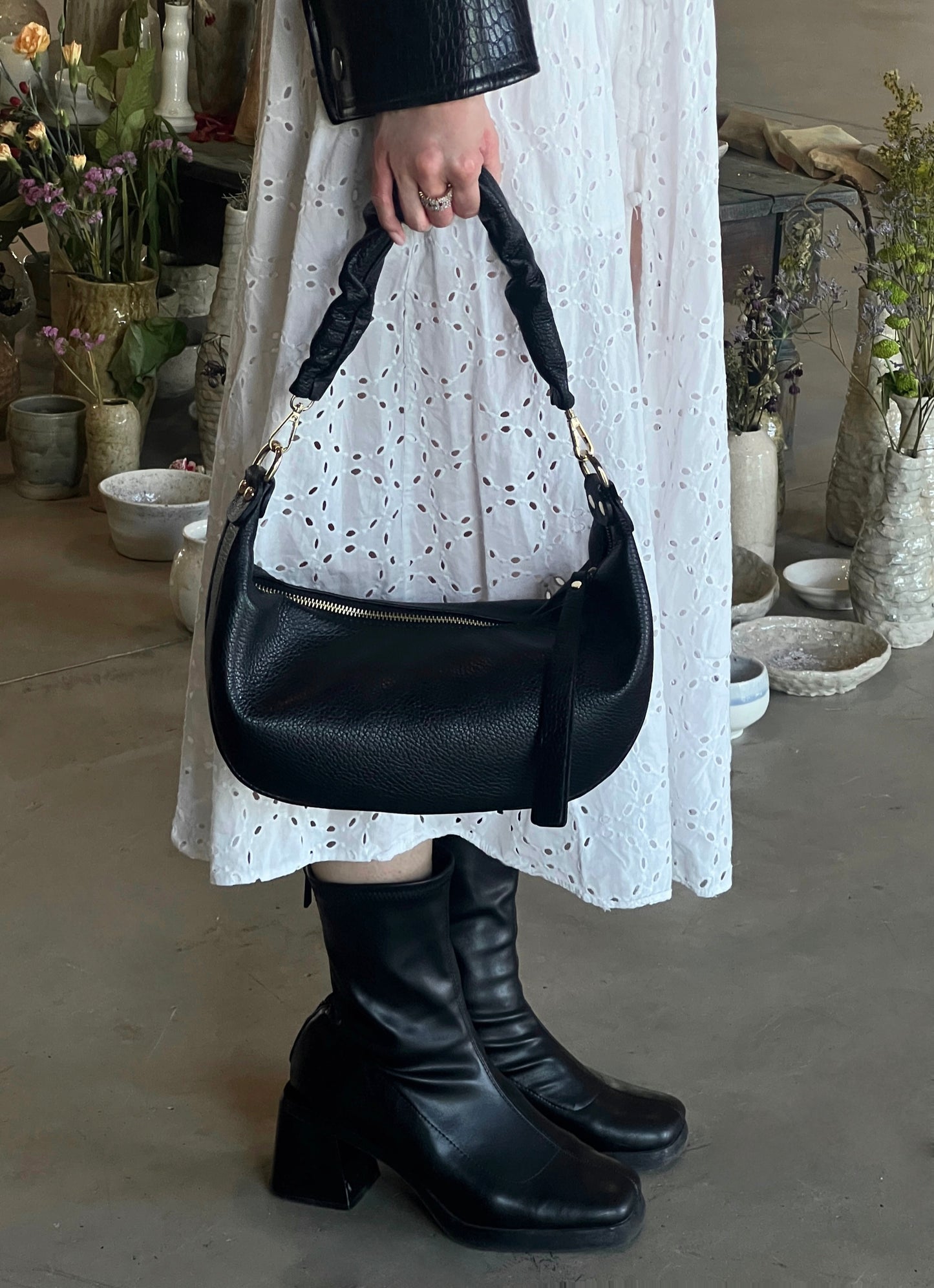 LUNA half moon bag