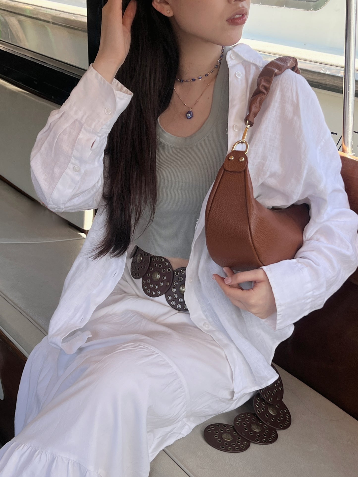 LUNA half moon bag