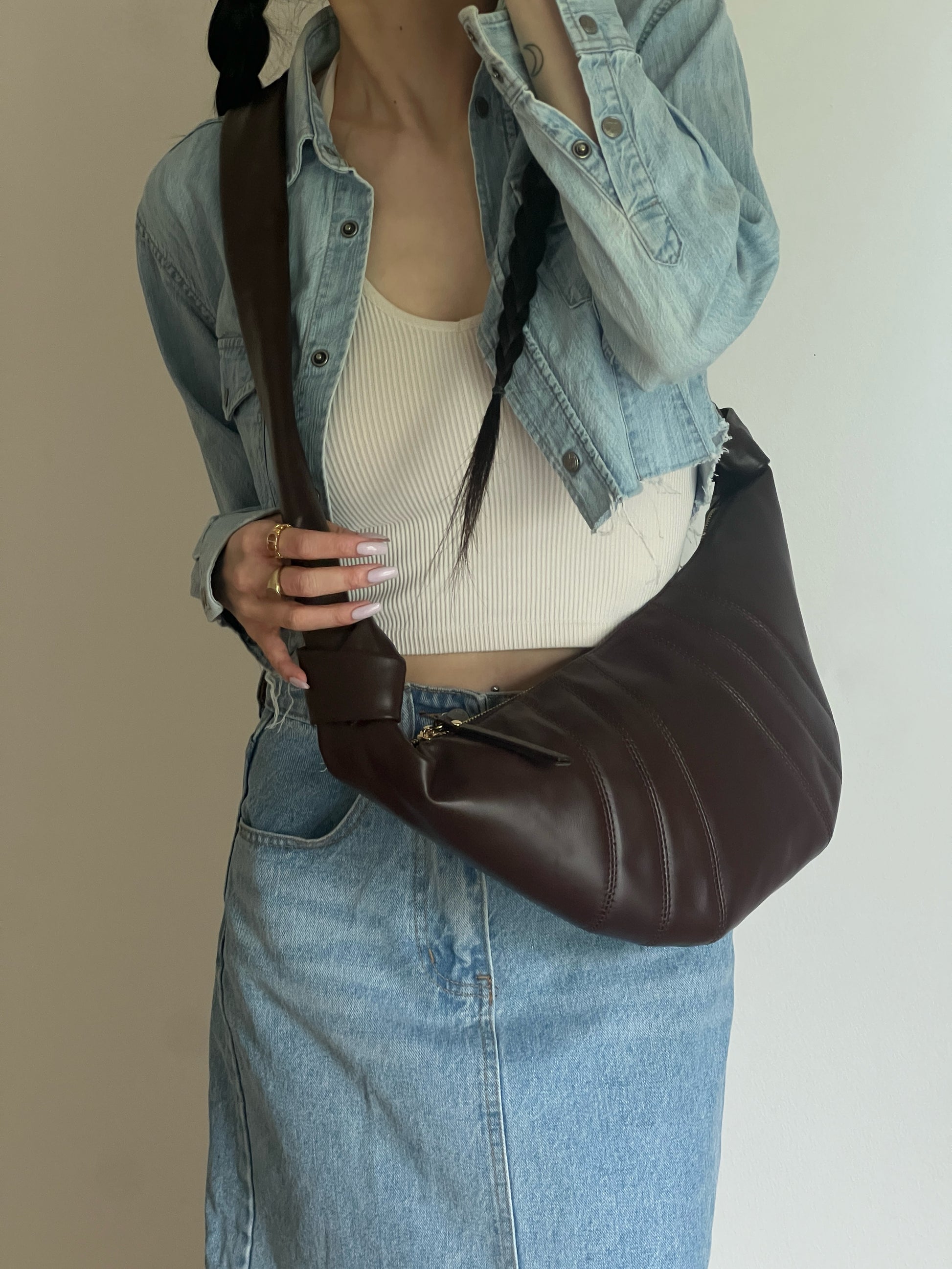 CHARLOTTE borsa a croissant - Main Image